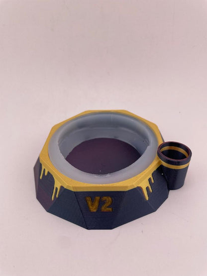 Kandy Custom 3-D Prints Focus V Carta 2 Accessory  - Base Stabilizer w/ Saber Hot Knife Holder