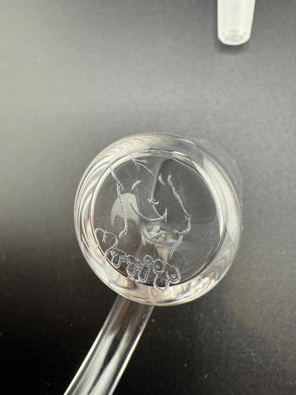 ESB Titty Quartz Banger 14mm showcasing the intricate design and high-quality glass making it ideal for dabbing.