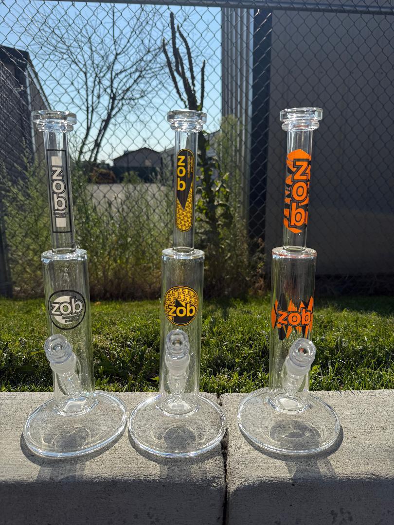Zob Glass Wubbler Straight Tube 14mm