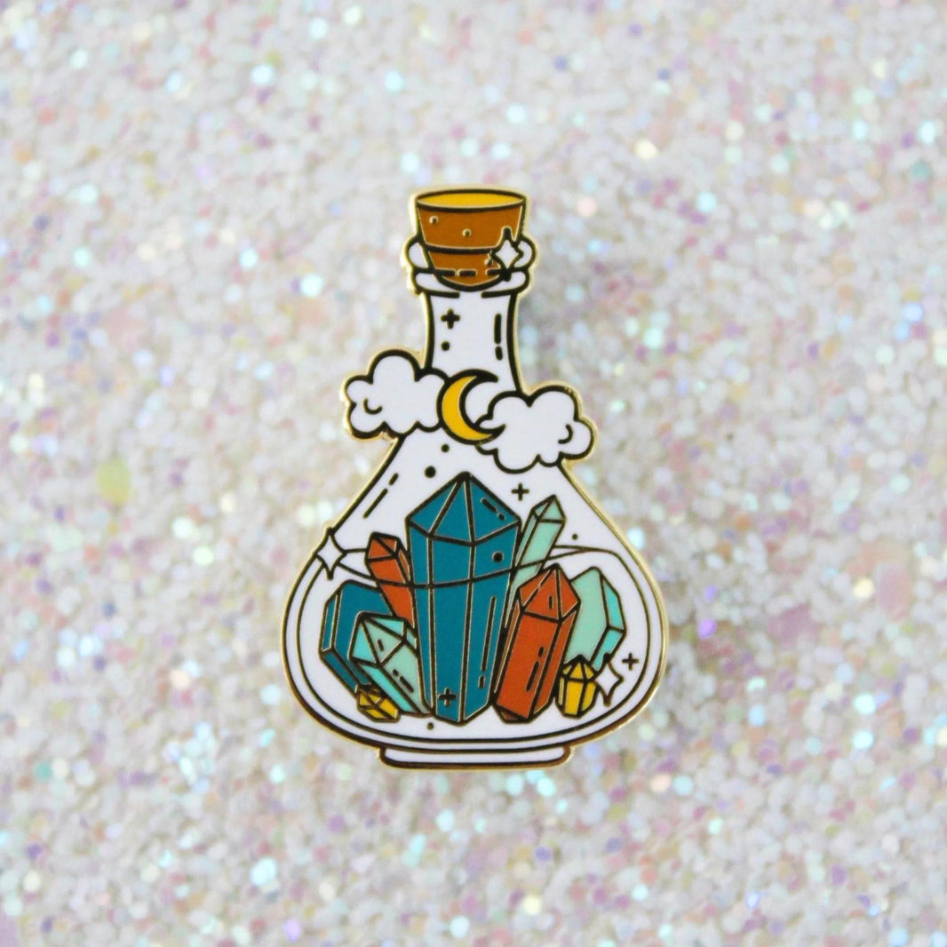 Occasionalish Enamel Pin - Crystal Potion