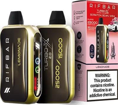 RIFBAR Turbo-X 25k Disposable
