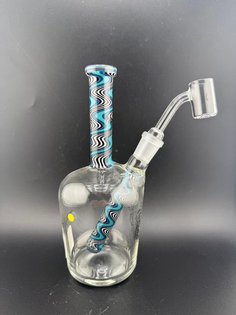 Idab Glass Worked Henny Bottle 14mm 45°