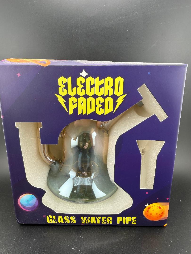 Electro Faded Alien Rig 6" 14mm 90° in a stylish box design featuring vibrant colors and unique graphics.