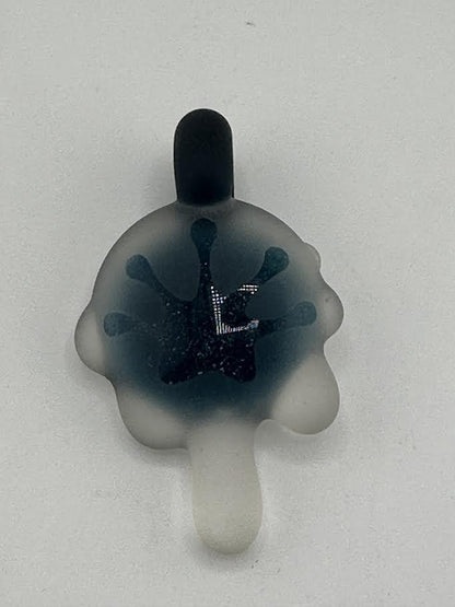 Danny W Glass Pendant - Sandblasted