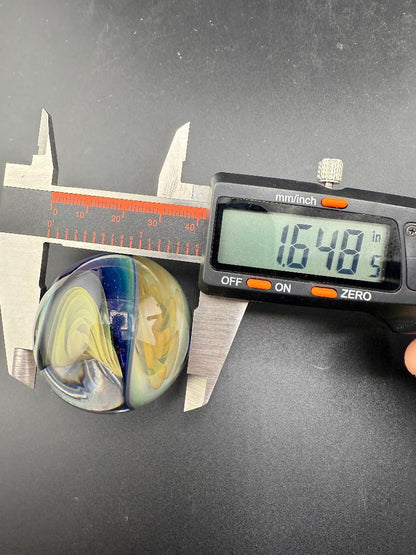 Brando Glass Marble - Double Vortex 1.4" - 1.6"