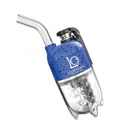 LOOKAH Dragon Egg electric dab rig in blue, stylish and portable design for convenient dabbing.