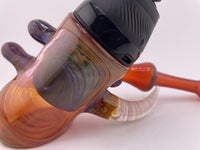 Brando Glass Puffco Proxy Pipe - Amber with Fumed Window