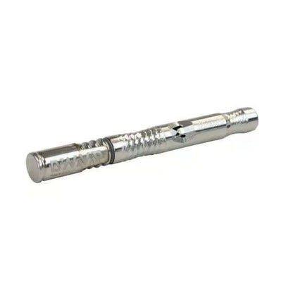 DynaVap M 2021 Edition vaporizer in stainless steel, showcasing a sleek design for an efficient herbal experience.