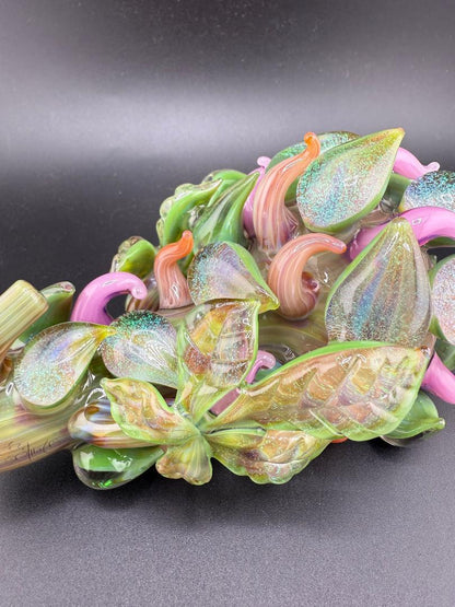 Smilex Glass Decked Out Leaf Pipe