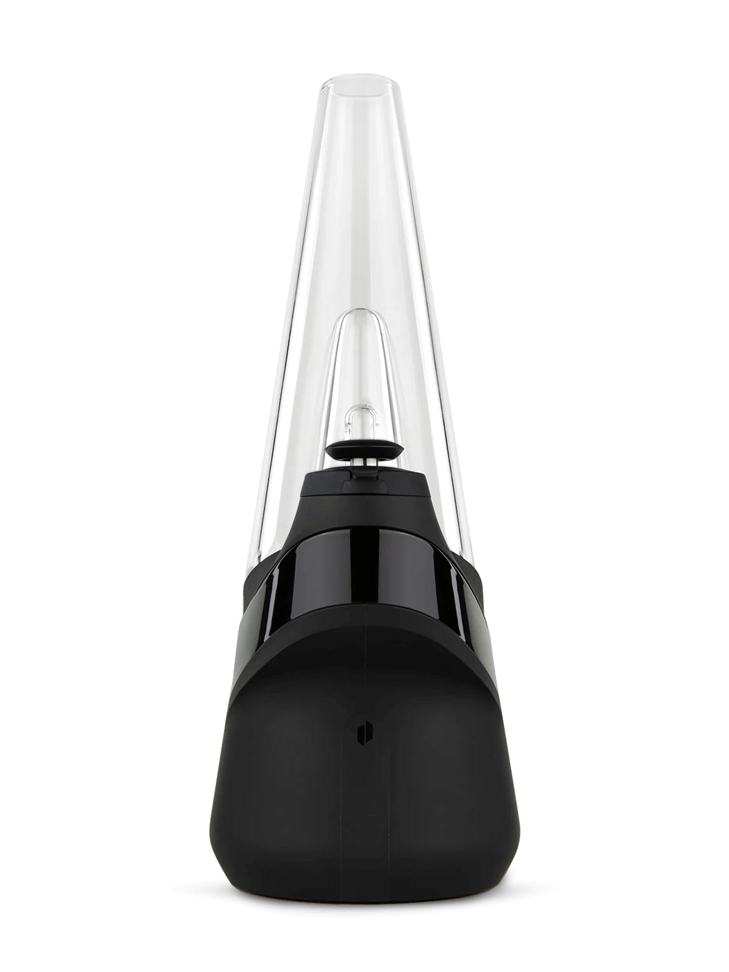 Puffco New Peak vaporizer in Onyx color featuring 3D chamber and joystick cap for effortless dabbing.