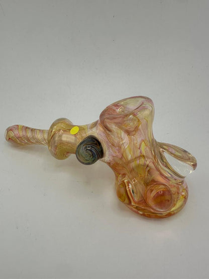 Royals Glass 24k Gold Fumed Hammer Pipe