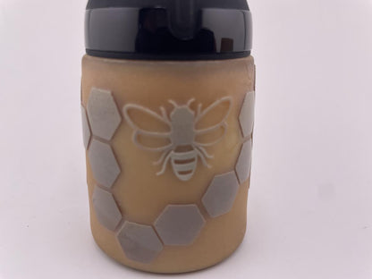 Brando Glass Puffco Proxy Core Accessory -  Bee Hive Honey Comb Base & Mouth Piece  ( Yellow )