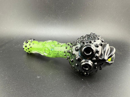 Crondo Glass Eye / Teeth Hand Pipe