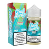 Iced Cloud Nurdz Cherry Apple e-liquid 100ml bottle with packaging, featuring 3mg nicotine and a vibrant design.