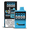 MNKE Bars Blue Kiwi Ice Disposable Vape with 6500 puffs and 5% nicotine strength packaging.