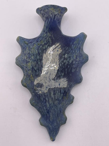 Brando Glass Pendant -  Arrow Head