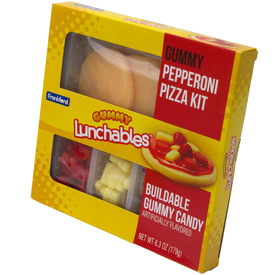 Franford Gummy Lunchables - Pepperoni Pizza Kit