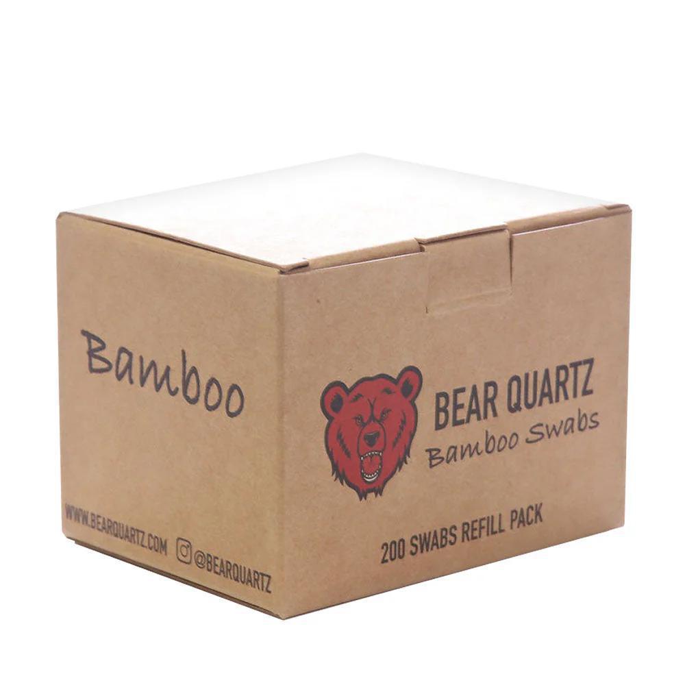 Bear Quartz Bamboo Swabs