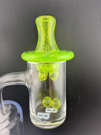 HighGrade Glass Full Color Green Spinner Cap