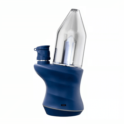 Focus V CARTA 2 Smart Rig in blue, designed for portable dabbing with a sleek, modern look.