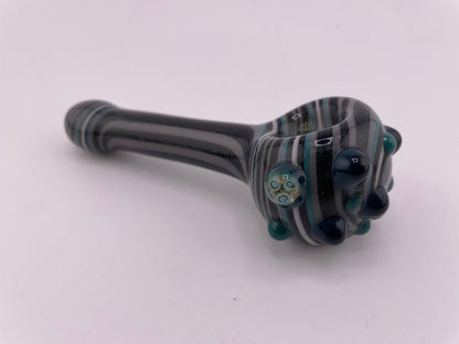 Filla John Glass Dry Pipe -  Full Wig Wag