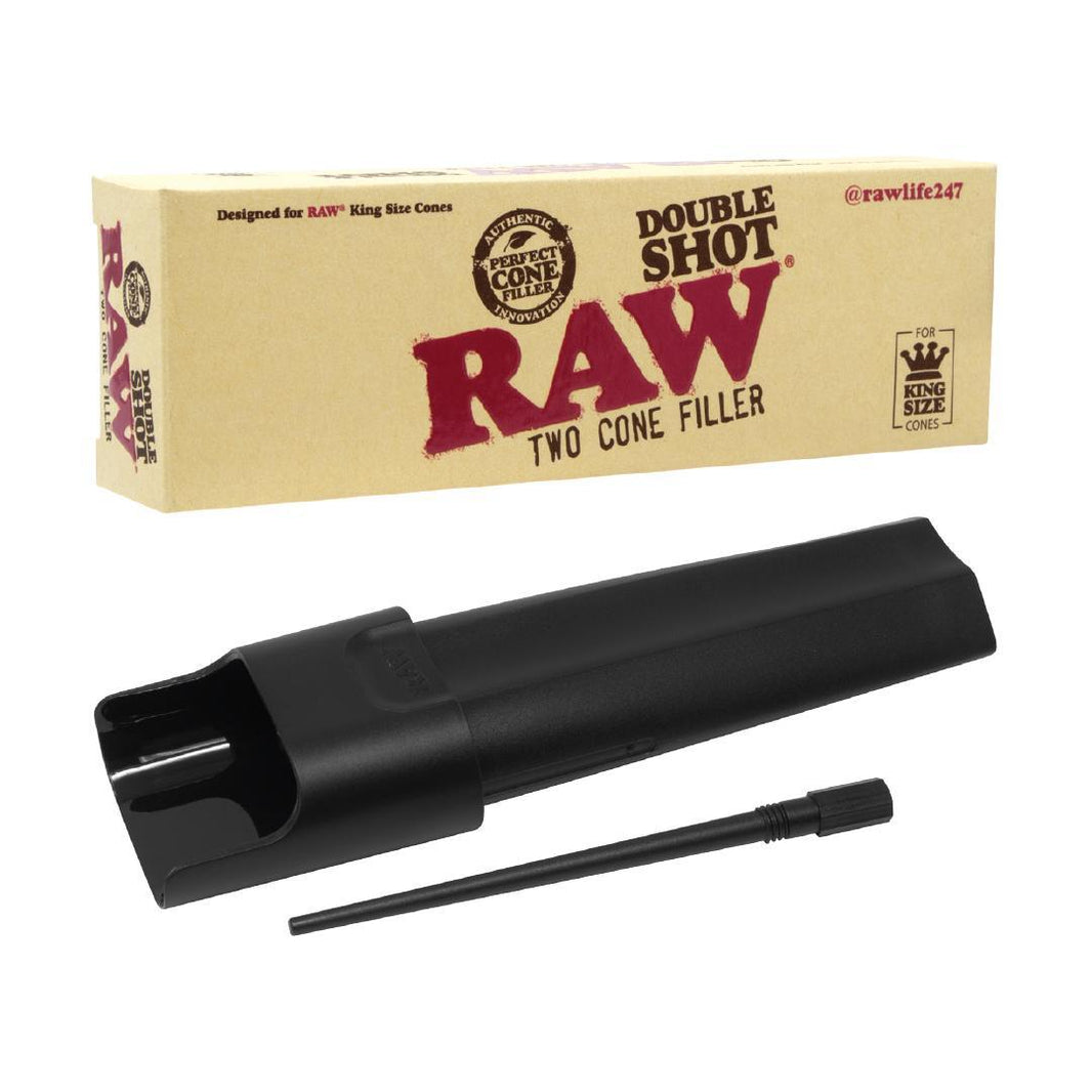 Raw Double Shot Two Cone Filler