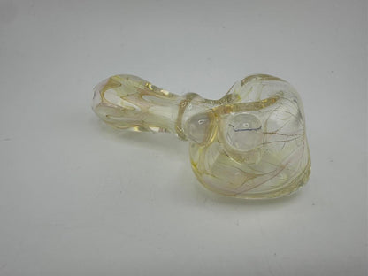Elbow Tim Glass Dry Pipe - Inside Out Pipe Fumed