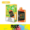 Raz Gush Edition Tropical Gush vape with 25K puffs and vibrant packaging, showcasing powerful features and flavor.