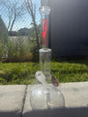 Zob Glass Wubbler Beaker Flower Piece 14mm 45°