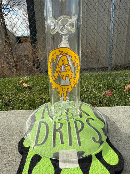 Antidote Glass 18" Straight Tube 14mm 45° Drip