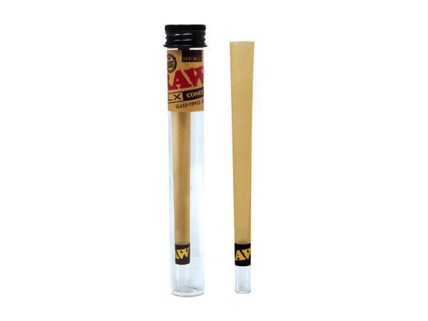 RAW Rolling Papers DLX Handmade Tipped Cones