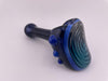 Highgrade Glass Dry Pipe - Solid Color w/ Reversal Wig Wag Cap