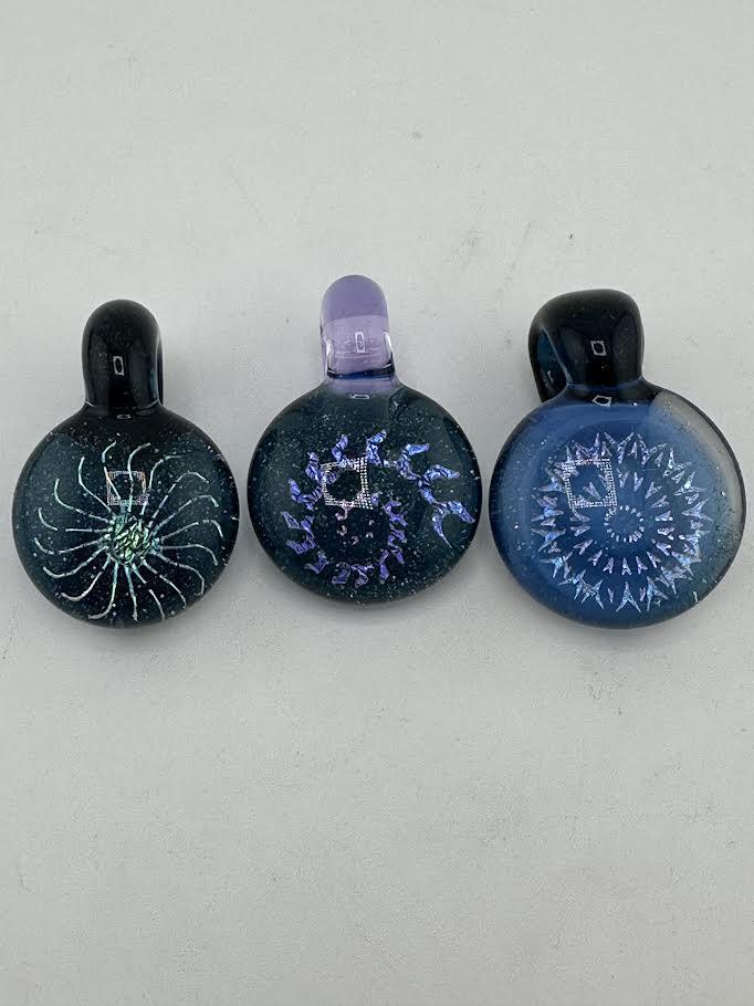 Danny W Glass Pendant - Dichro