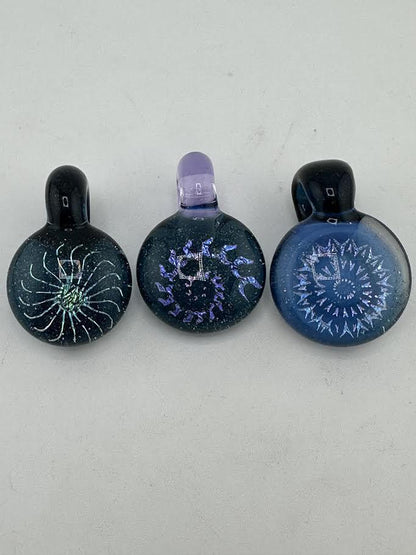 Danny W Glass Pendant - Dichro