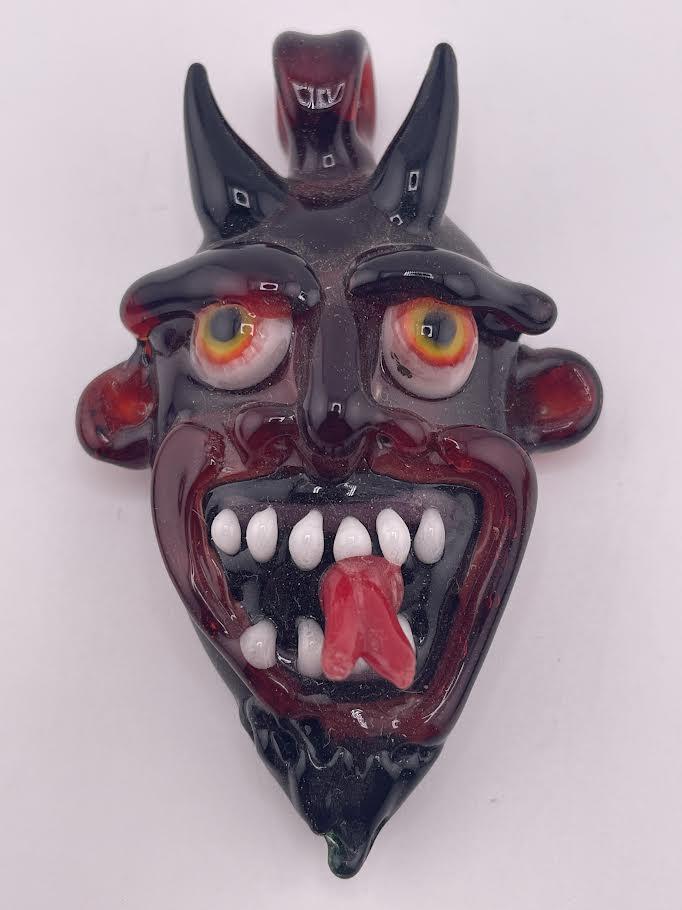 Crondo Glass Pendant - Devil