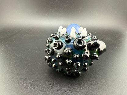Crondo Glass Eye / Teeth Hand Pipe