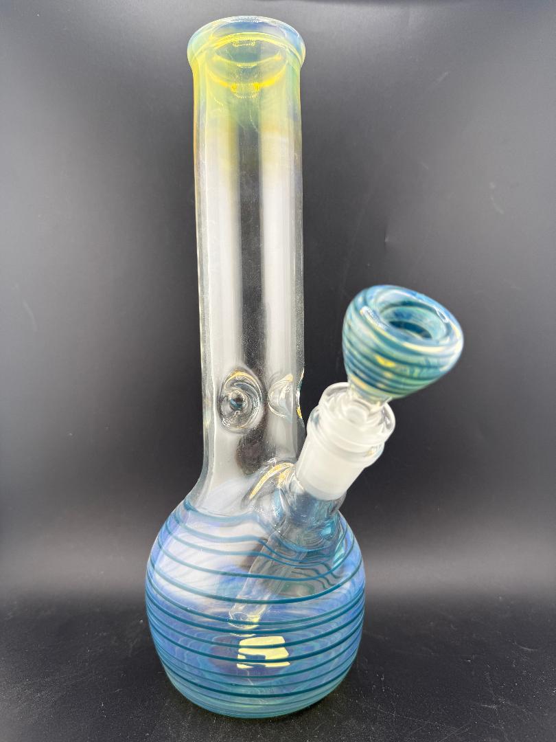 Highgrade Glass Flower Beaker - OG Style Fumed 14mm 45°