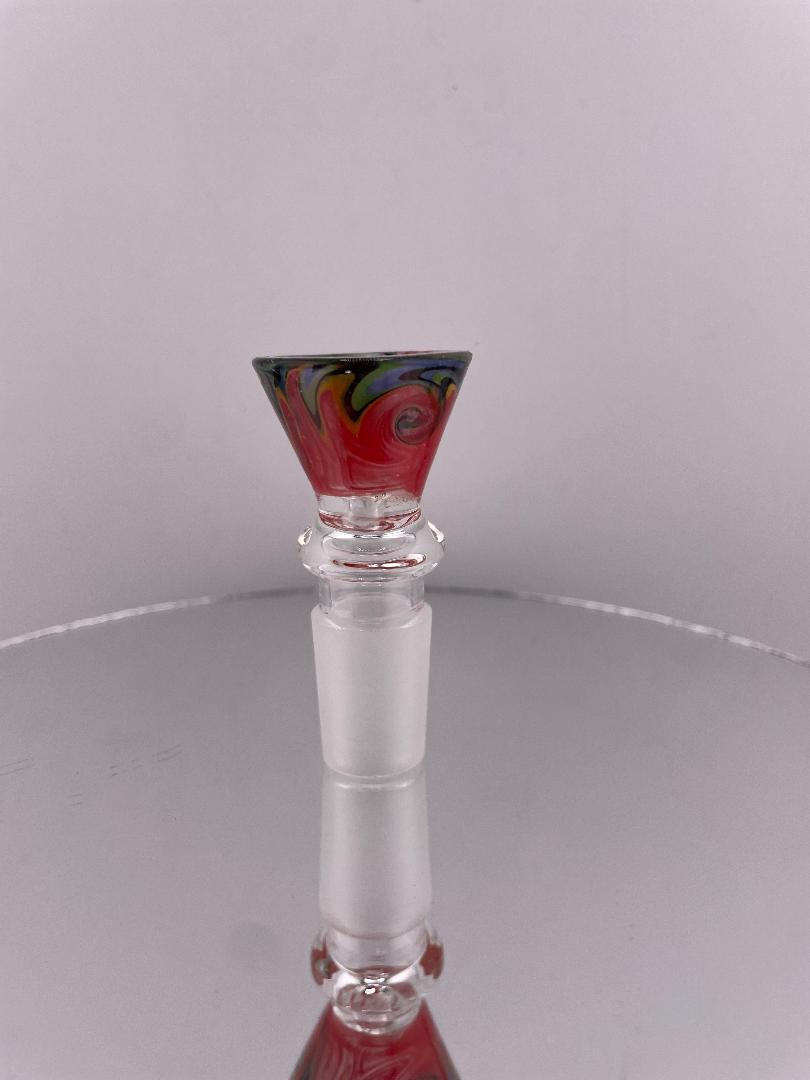 Import Glass 18mm Bowl / Slide - Wig Wag Funnel