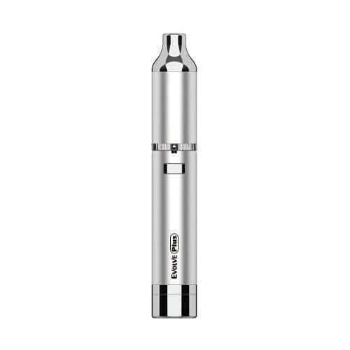 Yocan Evolve Plus Vaporizer in silver, sleek and modern design, ideal for advanced vaping enthusiasts.