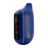 Flonq Max Pro 2% vape device in blue with LED screen, showcasing battery and liquid levels, designed for up to 20,000 puffs.