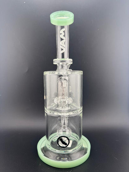 MAV Glass AM002 Dual Perc 9" Rig 14mm 90°