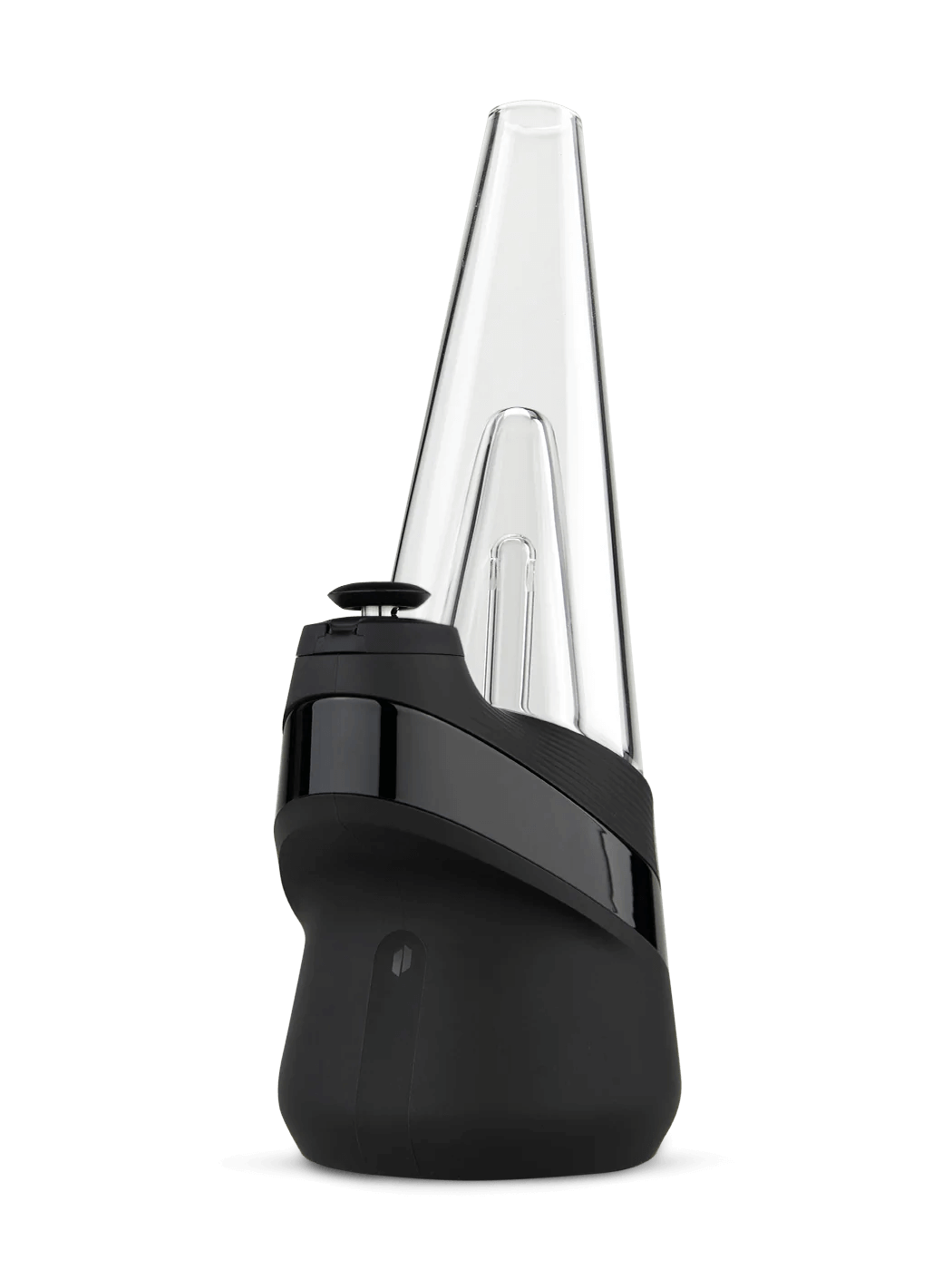 Puffco New Peak vaporizer in Onyx color with a sleek design and 3D Chamber for an effortless dab experience.