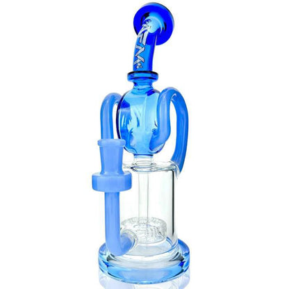 AFM Glass Andromeda 9.5" Recycler Dab Rig TX071 14mm 90°