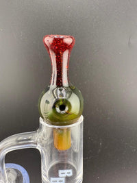 Fixed On Flow Glass Space Tech w/ Red Bubble Cap