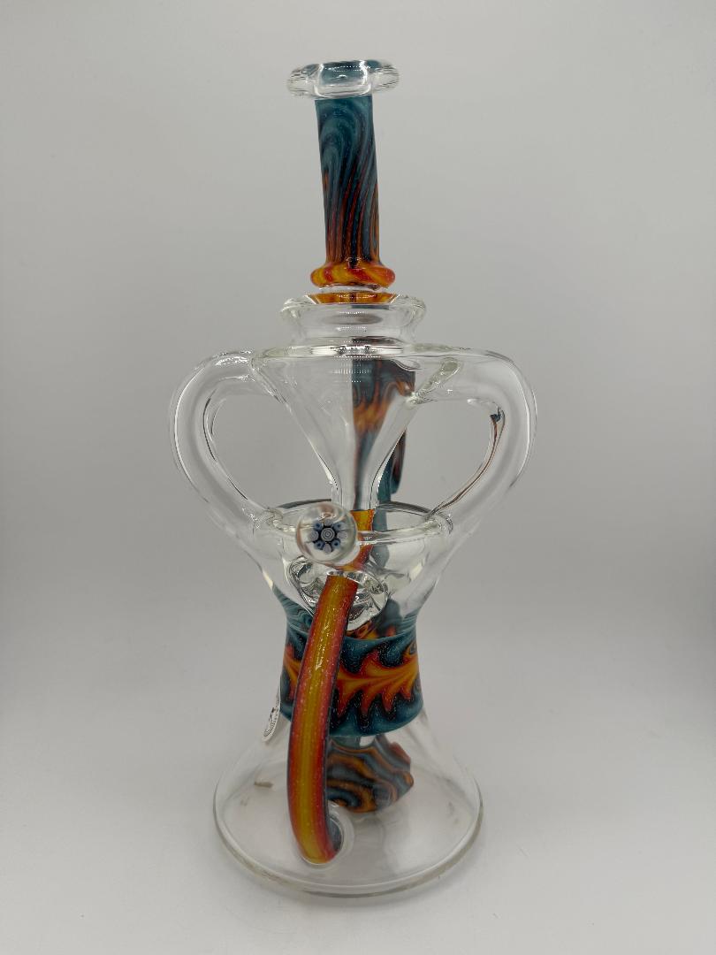 Crondo Glass Fire And Ice Penetration Recycler 14mm 90°