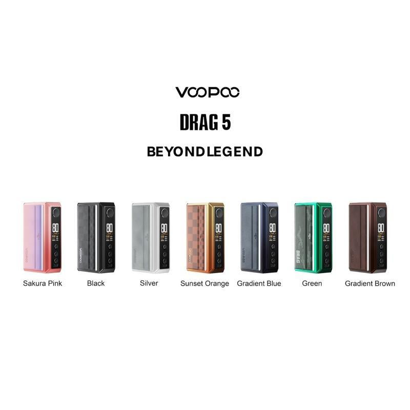 VooPoo Drag 5 Box Mod Only