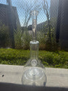 Zob Glass Wubbler Beaker Flower Piece 14mm 45°