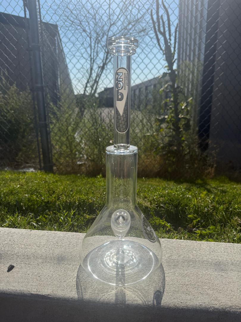 Zob Glass Wubbler Beaker Flower Piece 14mm 45°