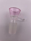 Import Glass 18mm Bowl / Slide - Colored Funnel w/ Handle