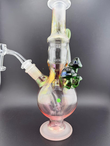 Brando Glass Sandblasted Mushroom Tree Rig 14mm 45°